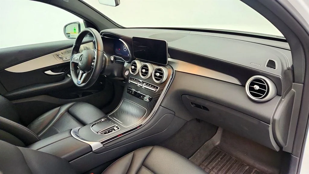 Used 2023 Polar White Mercedes-Benz GLC 300 4MATIC® Coupe w/ Burmester Surround Sound image 24