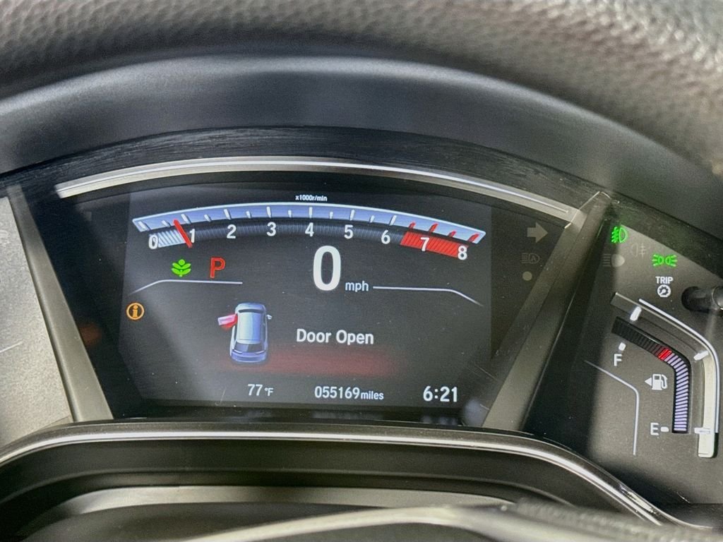Used 2021 Obsidian Blue Pearl Honda EX image 12