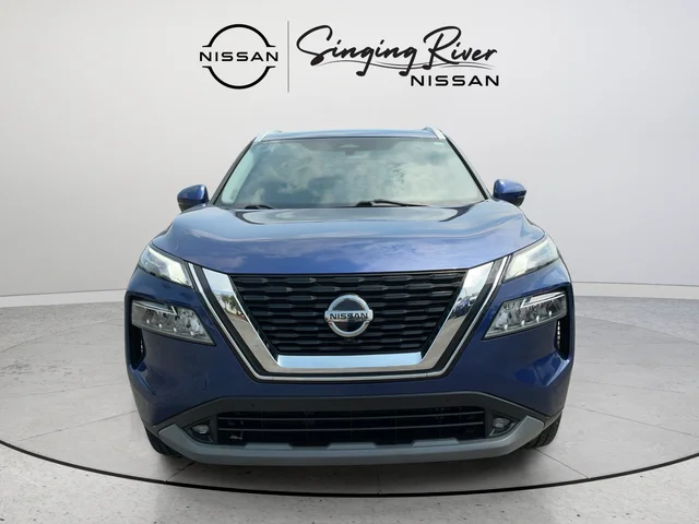 Used 2021 Blue Nissan SL image 2
