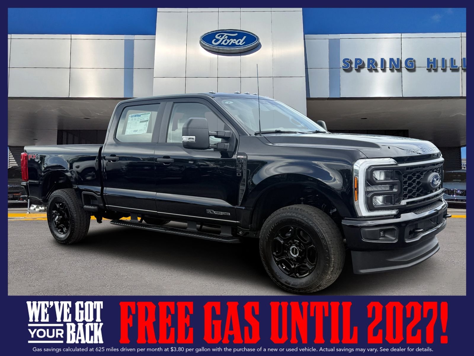 New 2026 Agate Black Metallic Ford XL image 1