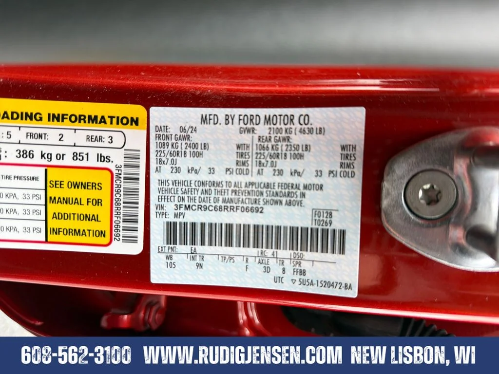 Used 2024 Red Ford Outer Banks image 29