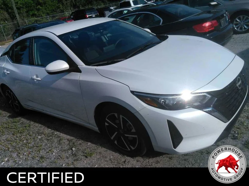 Used 2024 White Nissan SV image 1