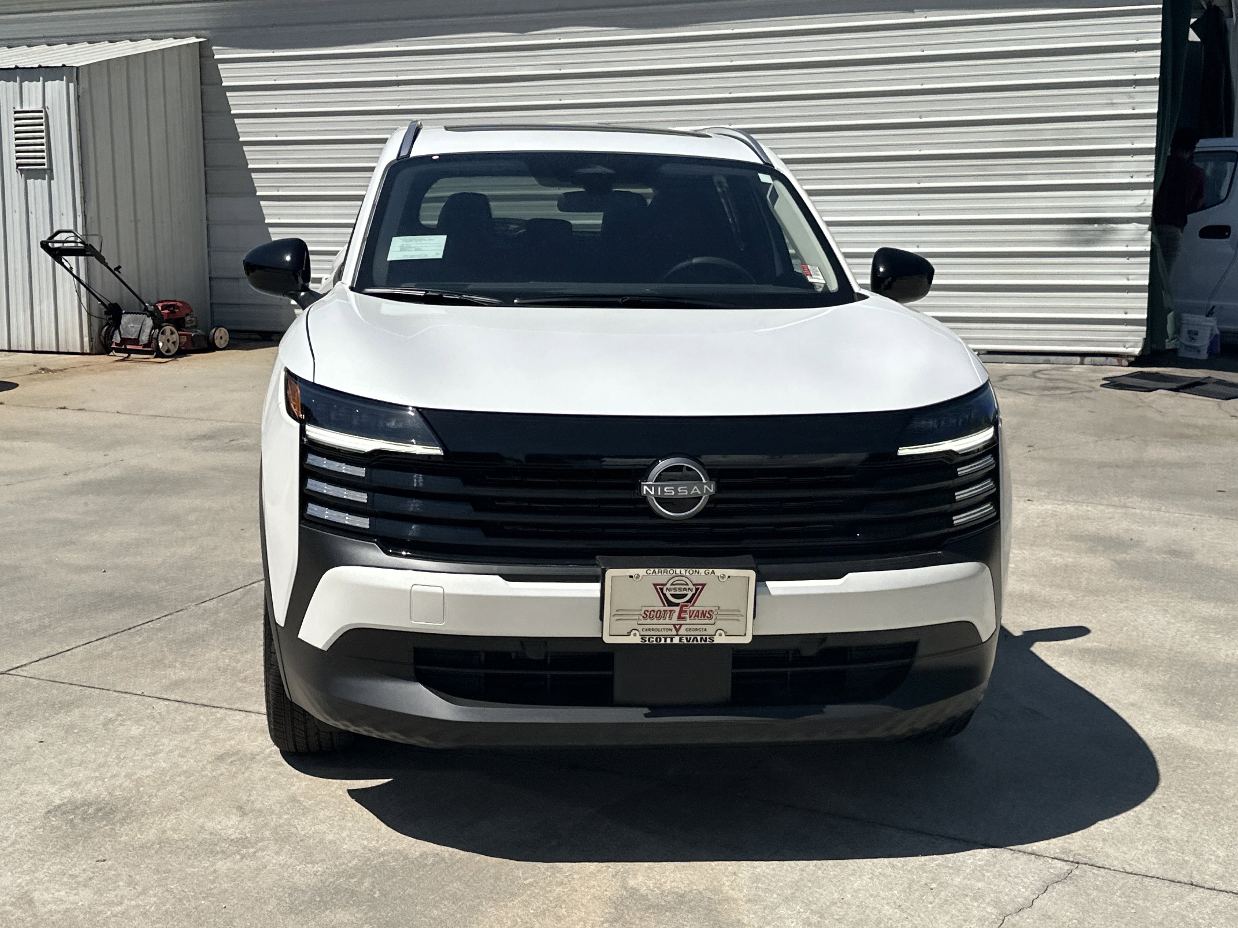 New 2026 Aspen White Tricoat Nissan SV image 3