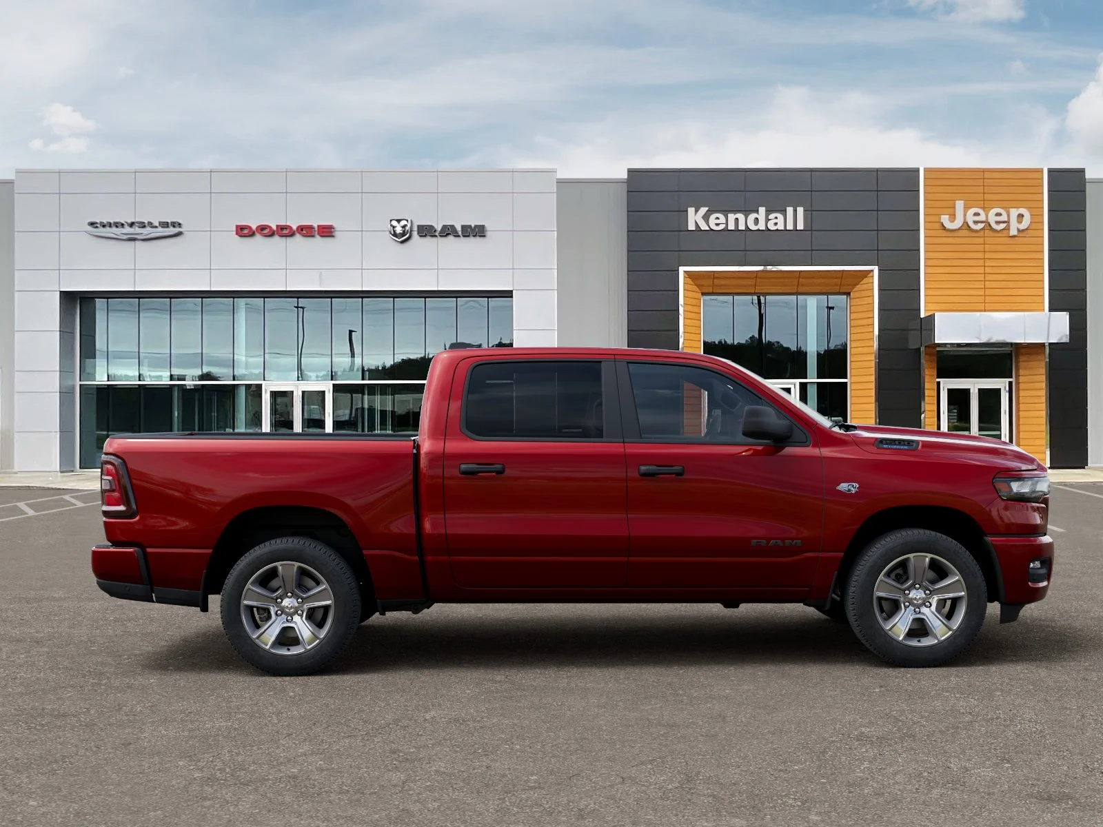 New 2026 Molten Red Pearl-Coat Exterior Paint RAM Express image 50