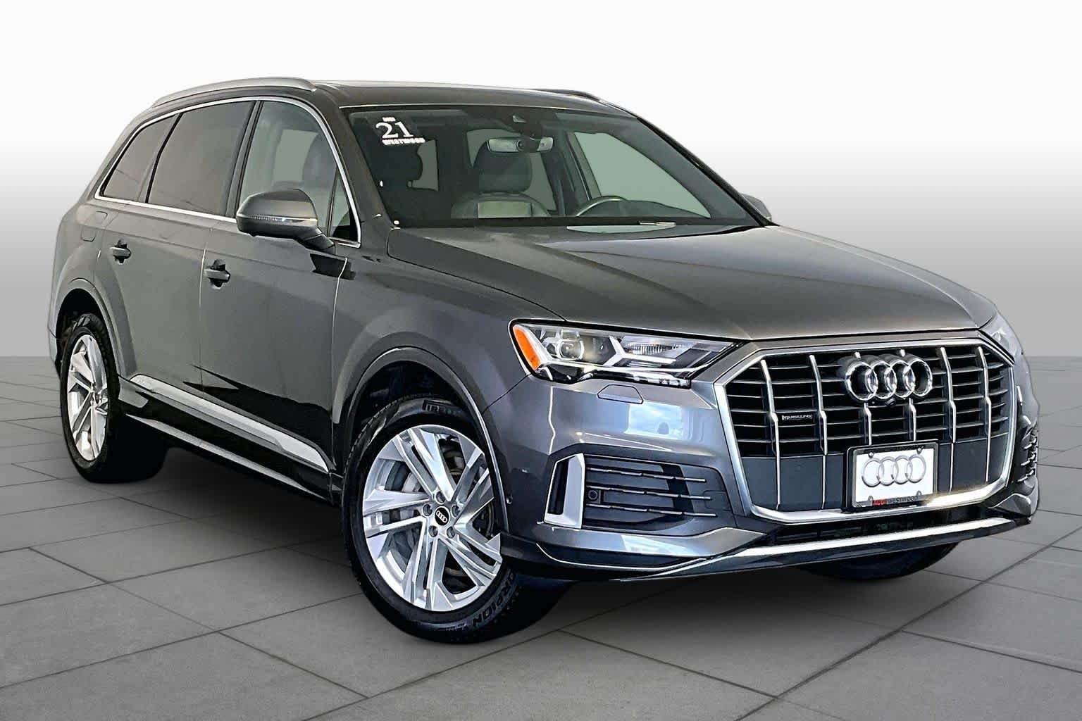 Used 2021 Samurai Gray Metallic Audi Premium Plus image 3
