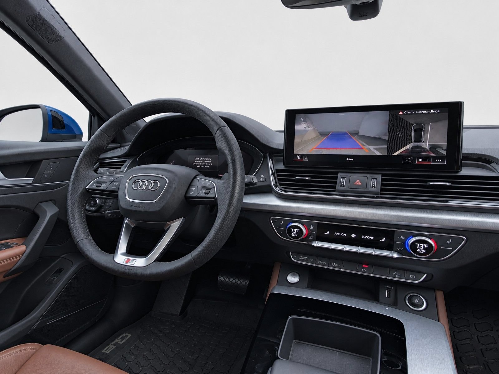 Certified Used 2024 Blue Audi 45 S line Premium image 25