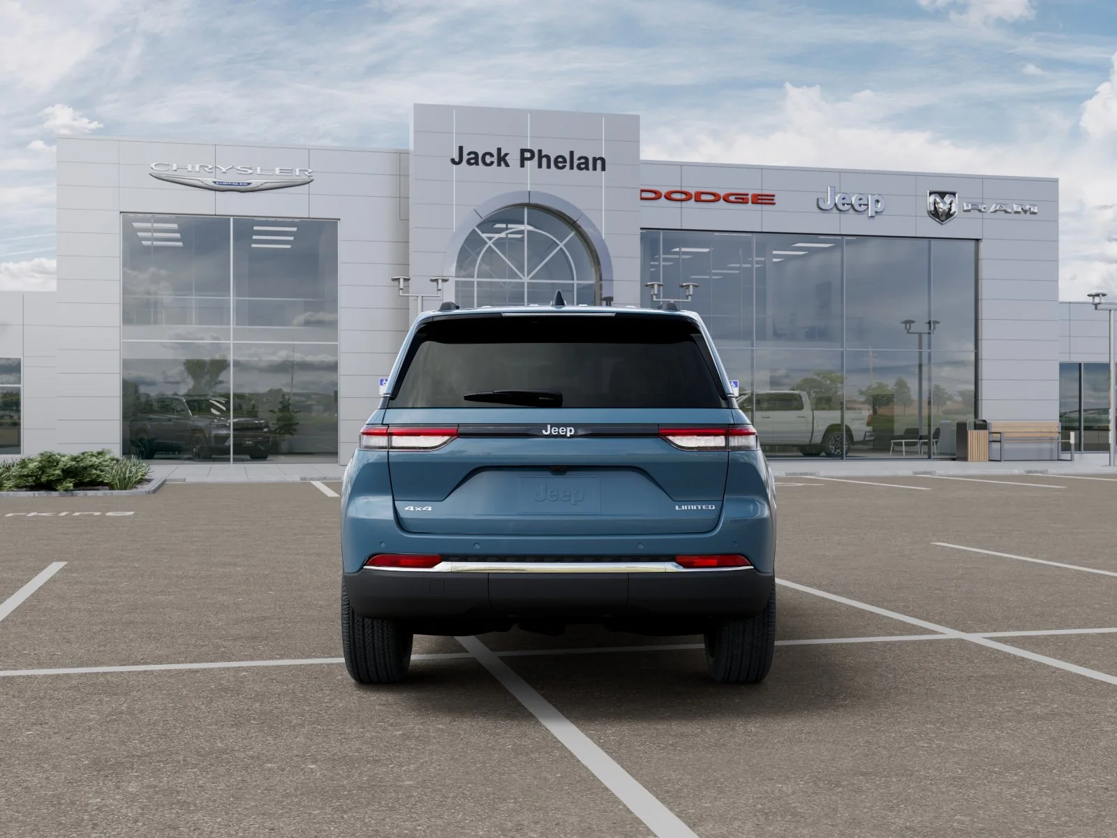 New 2026 Steel Blue Jeep Limited image 7