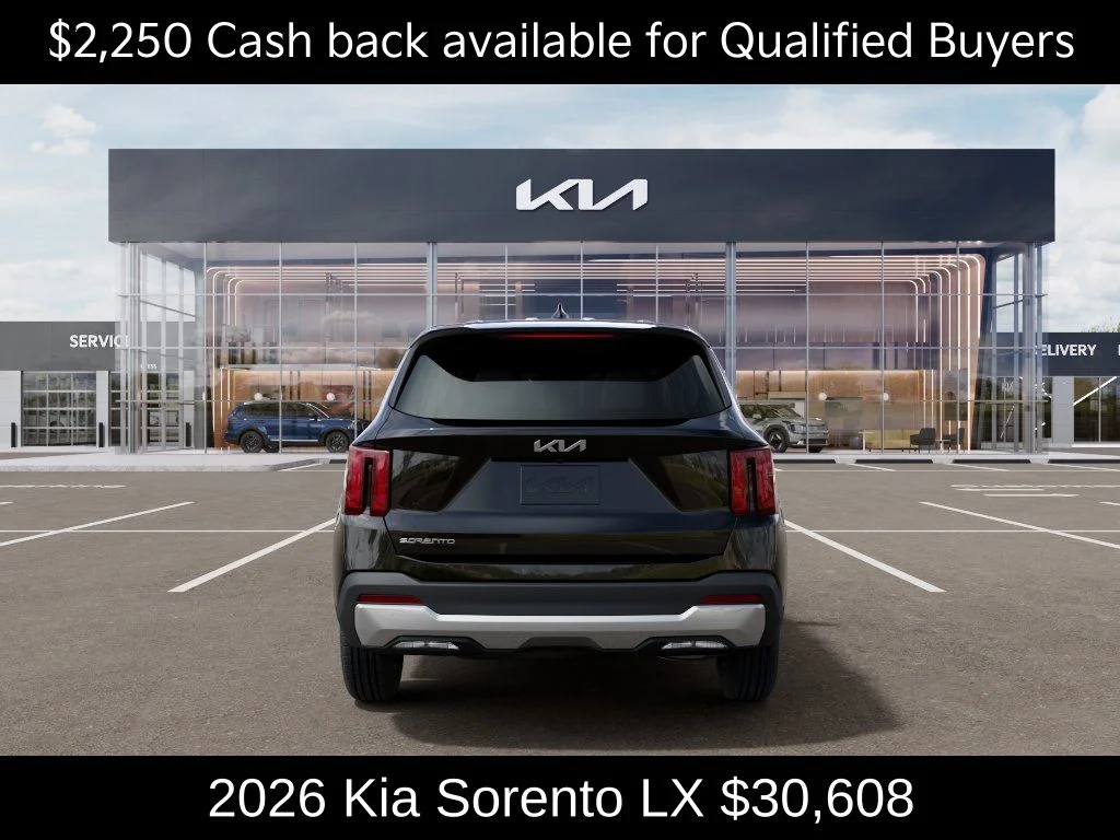 New 2026 Ebony Black Kia LX image 6