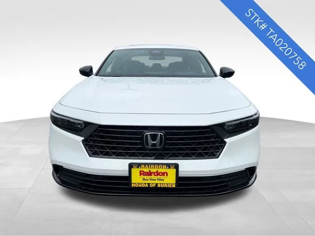 New 2026 Platinum White Honda Sport-L image 2