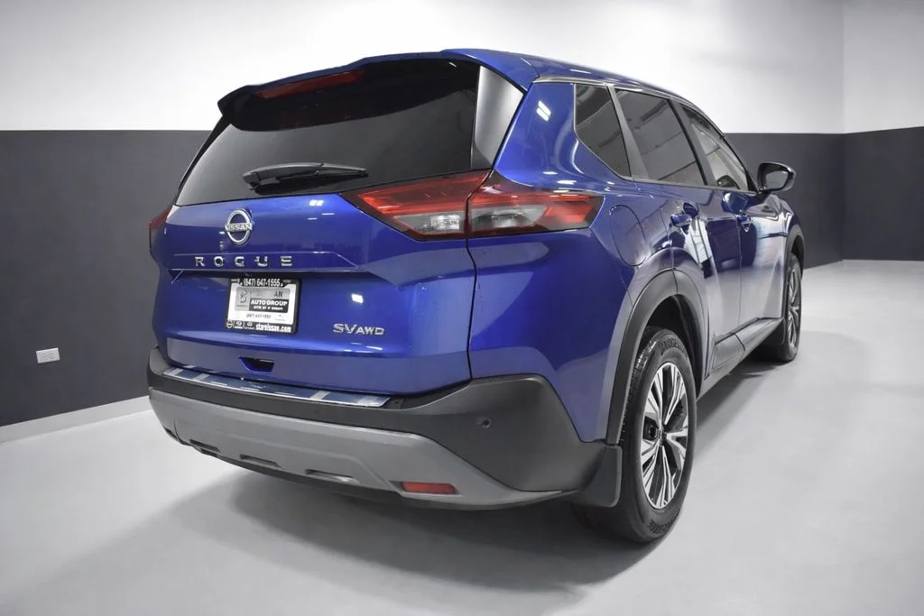 Certified Used 2023 Blue Nissan SV image 8