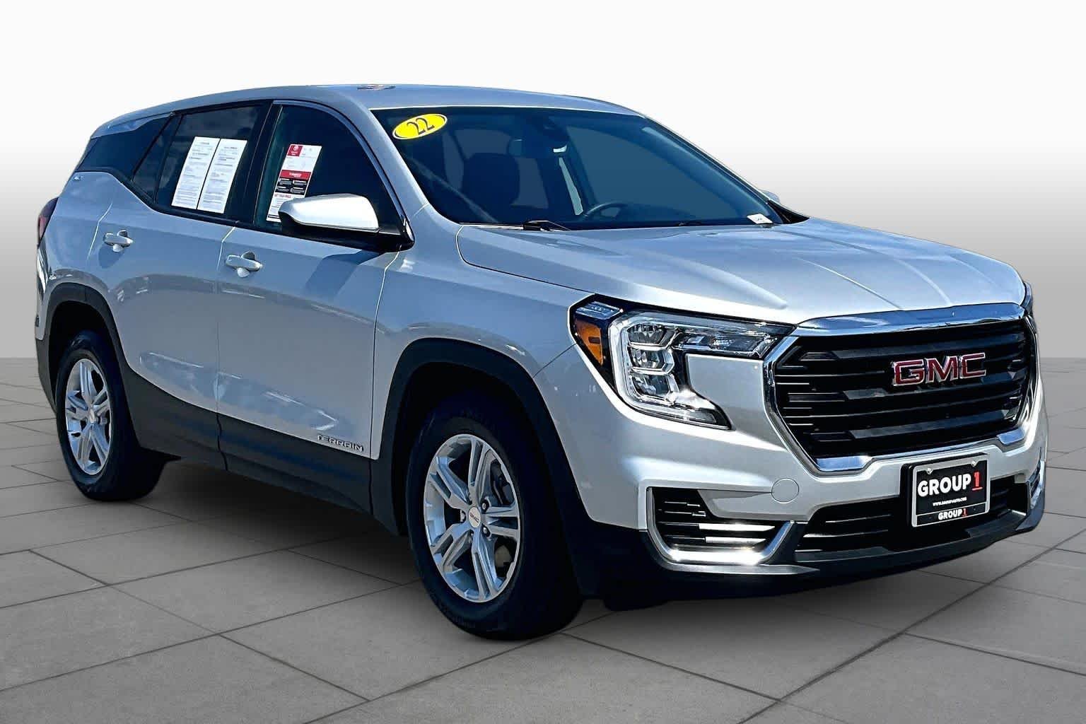 Used 2022 GMC Terrain SLE with VIN 3GKALMEV7NL254648 for sale in Folsom, CA