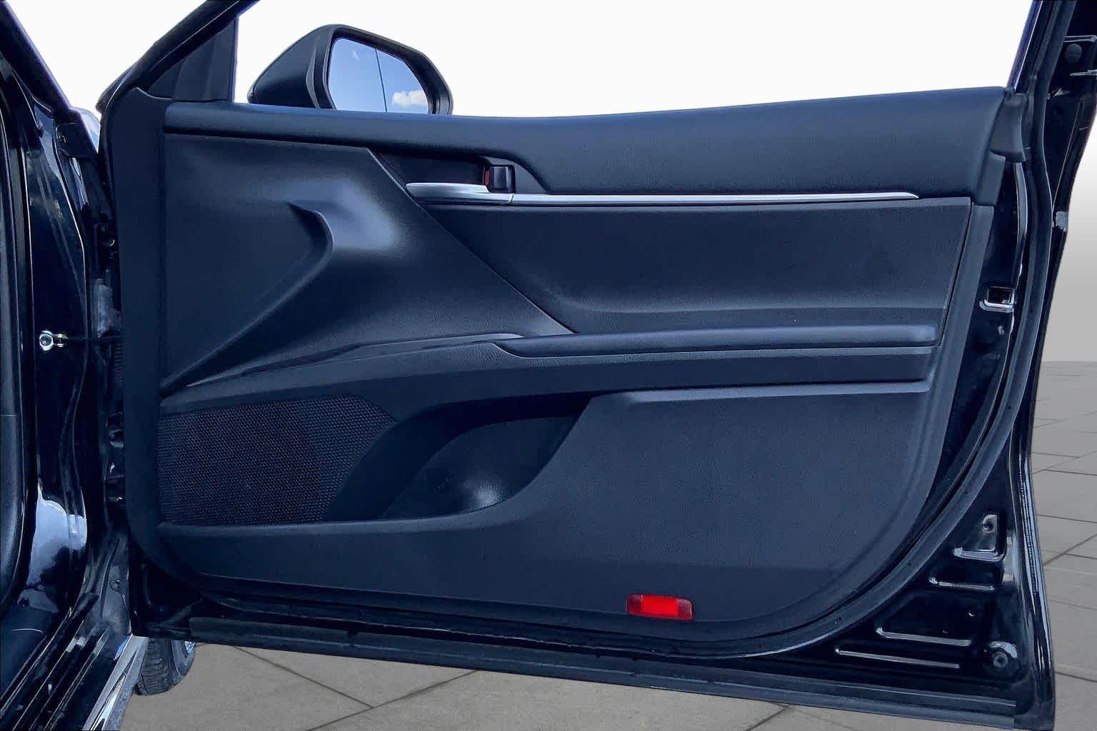 Used 2022 Midnight Black Metallic Toyota SE image 22