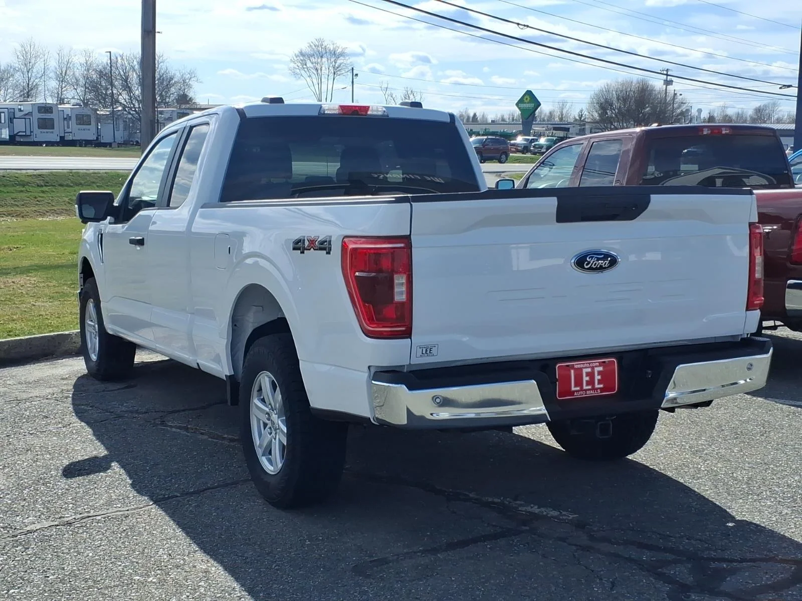 Used 2022 Oxford White Ford XLT image 7