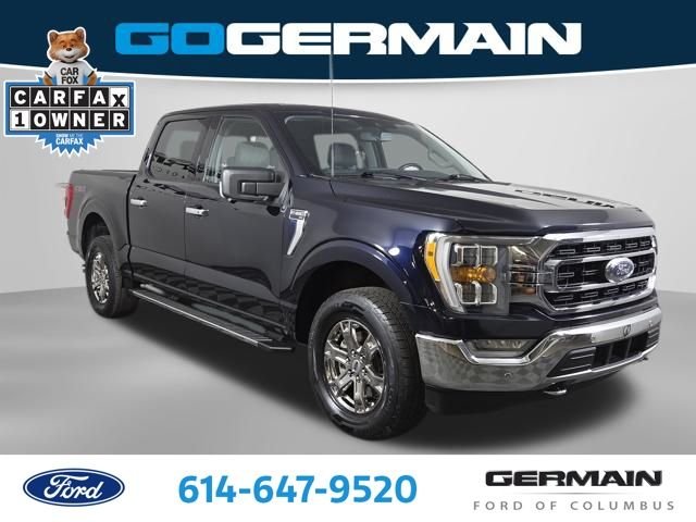 Used 2021 Blue Metallic Ford XLT image 5
