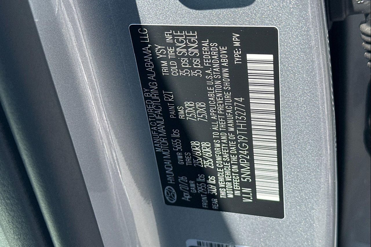 New 2026 Shimmering Silver Hyundai SEL image 29