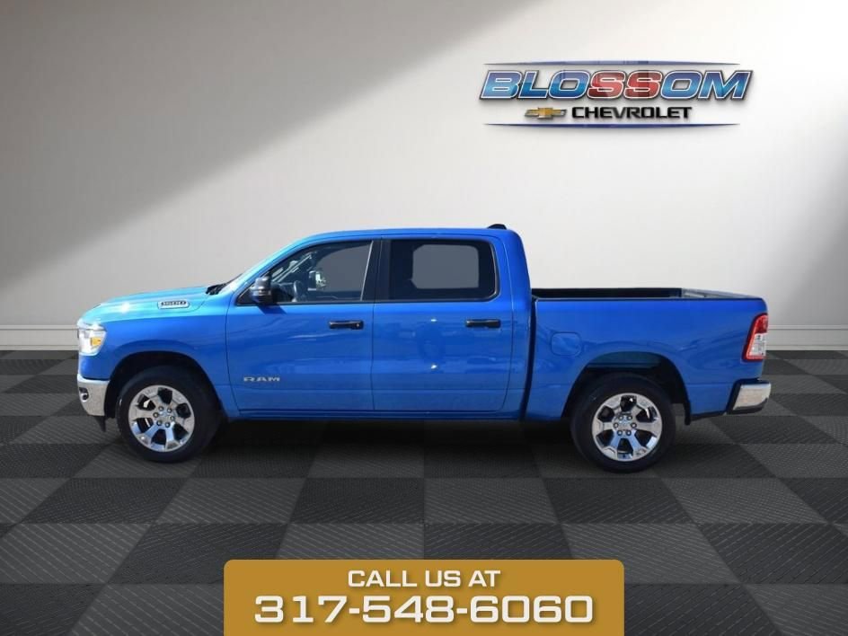 Used 2023 Hydro Blue Pearlc Ram Big Horn image 4