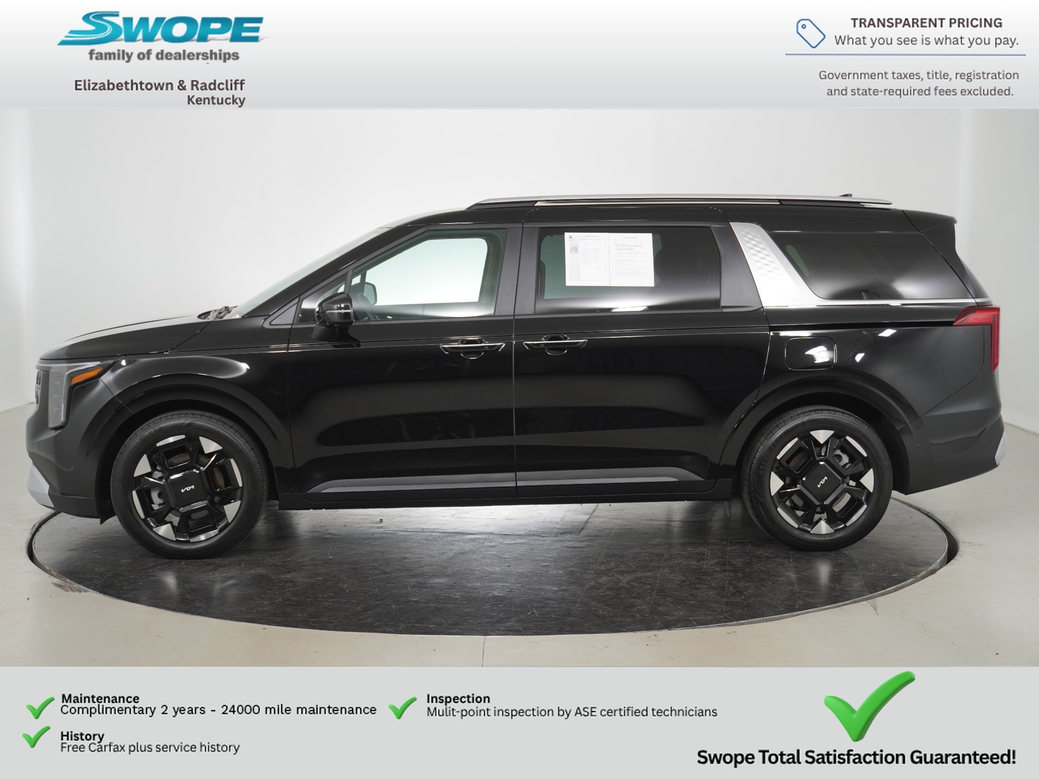 Used 2026 Aurora Black Pearl Kia EX image 7