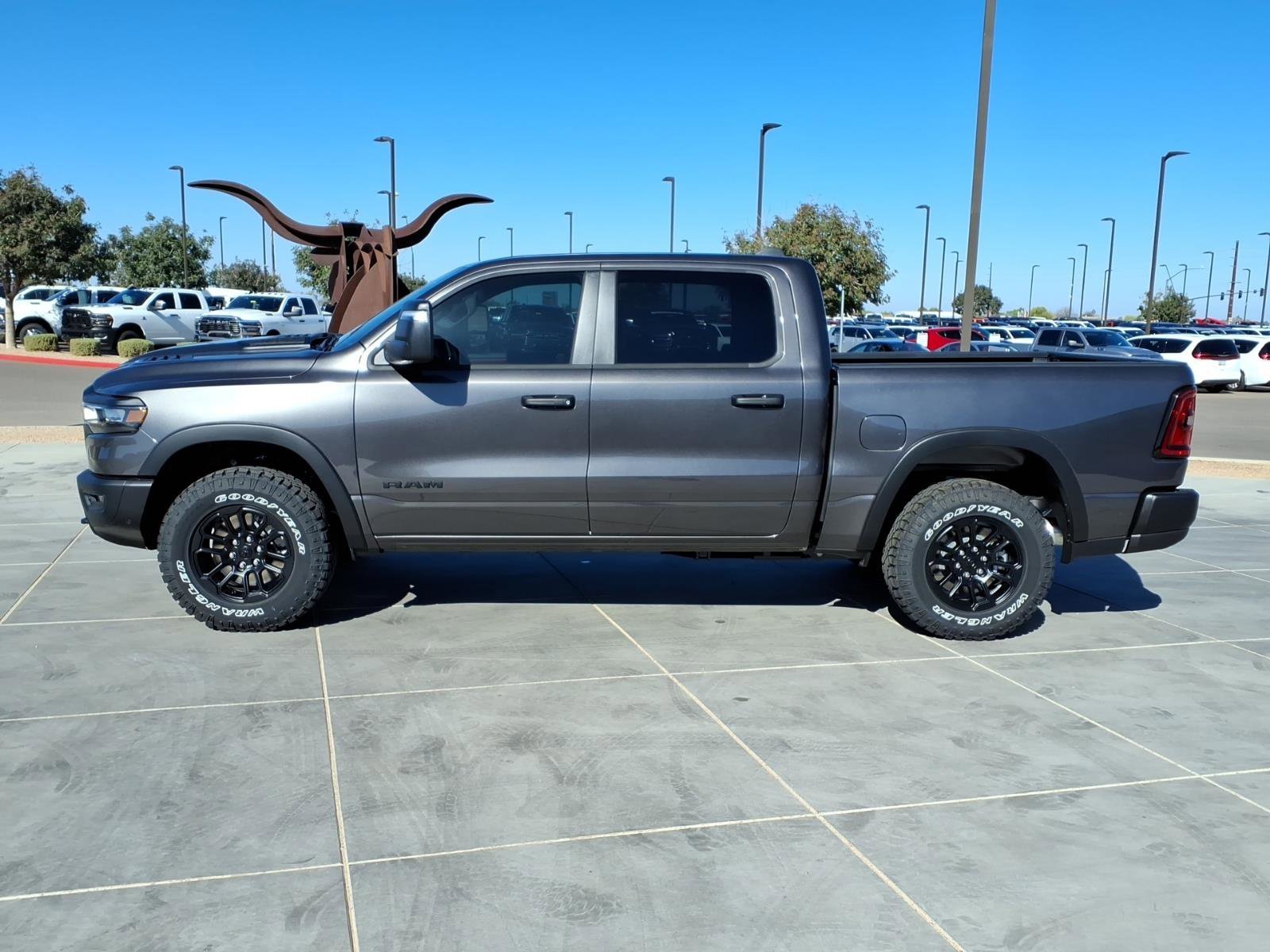 New 2026 Granite Crystal Metallic Clear-Coat Exterior Paint RAM Rebel image 3