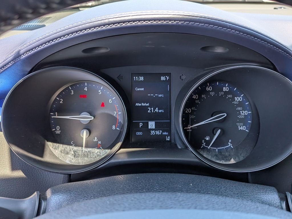 Used 2021 White Toyota XLE image 16