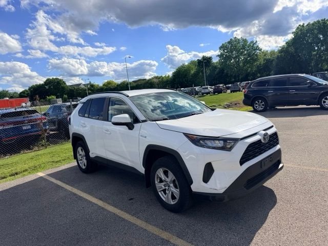 Used 2019 White Toyota LE image 2
