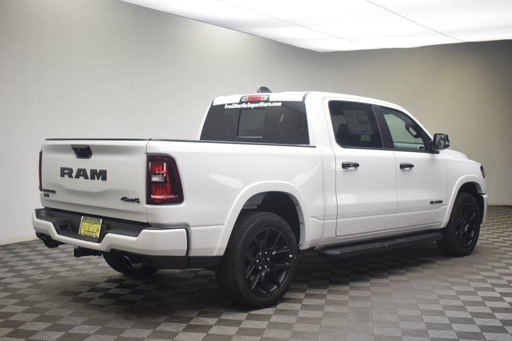 New 2026 Bright White Clear-Coat Exterior Paint RAM Laramie image 5