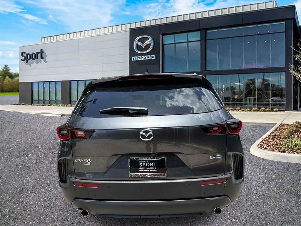 New 2026 Machine Gray Metallic Mazda Preferred AWD image 5