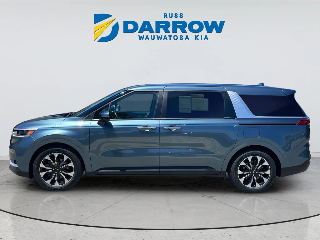 Certified Used 2024 Blue Kia EX image 2