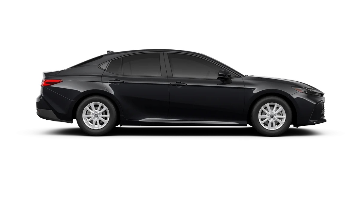 New 2026 Midnight Black Metallic Toyota LE image 12