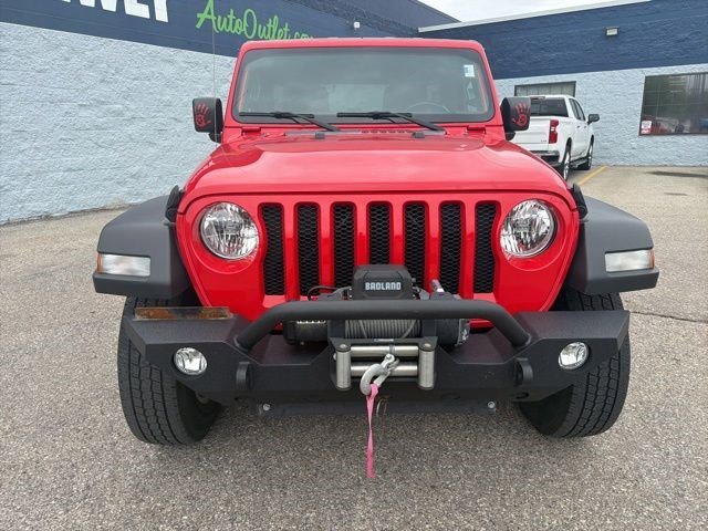 Used 2020 Firecracker Red Clearcoat Jeep Sport S image 8
