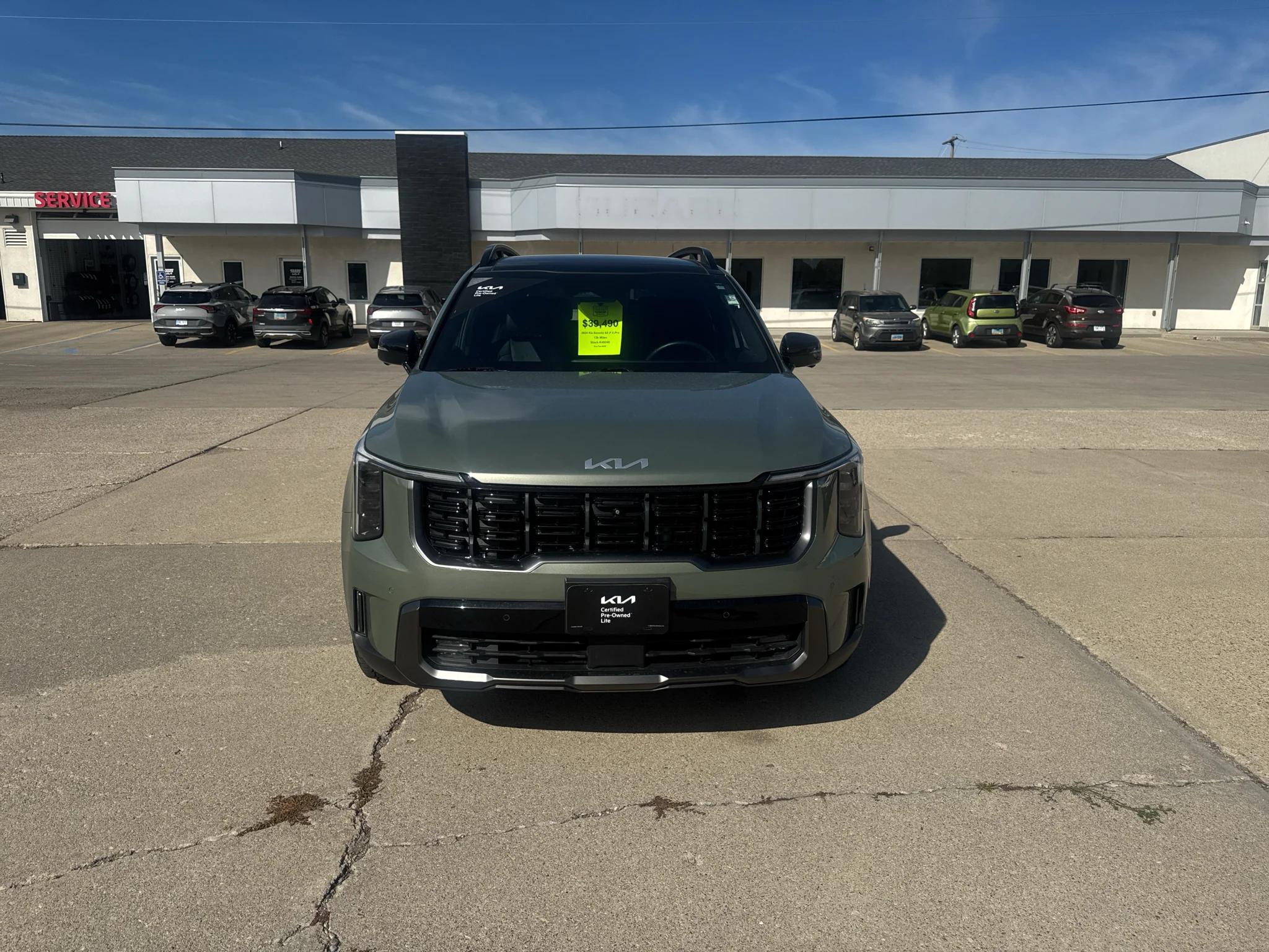 Certified Used 2024 JUNGLE GREEN Kia X-Pro SX Prestige image 1