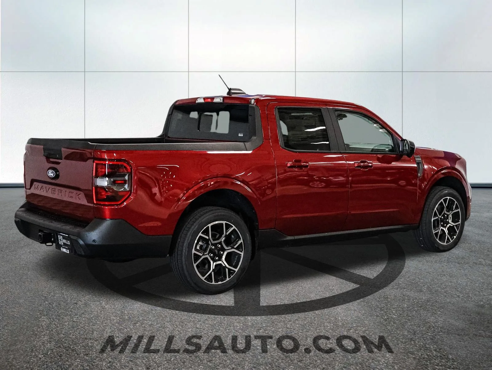 New 2026 Red Ford Lariat image 8
