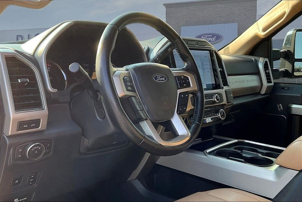 Certified Used 2022 Red Metallic Ford Lariat image 18