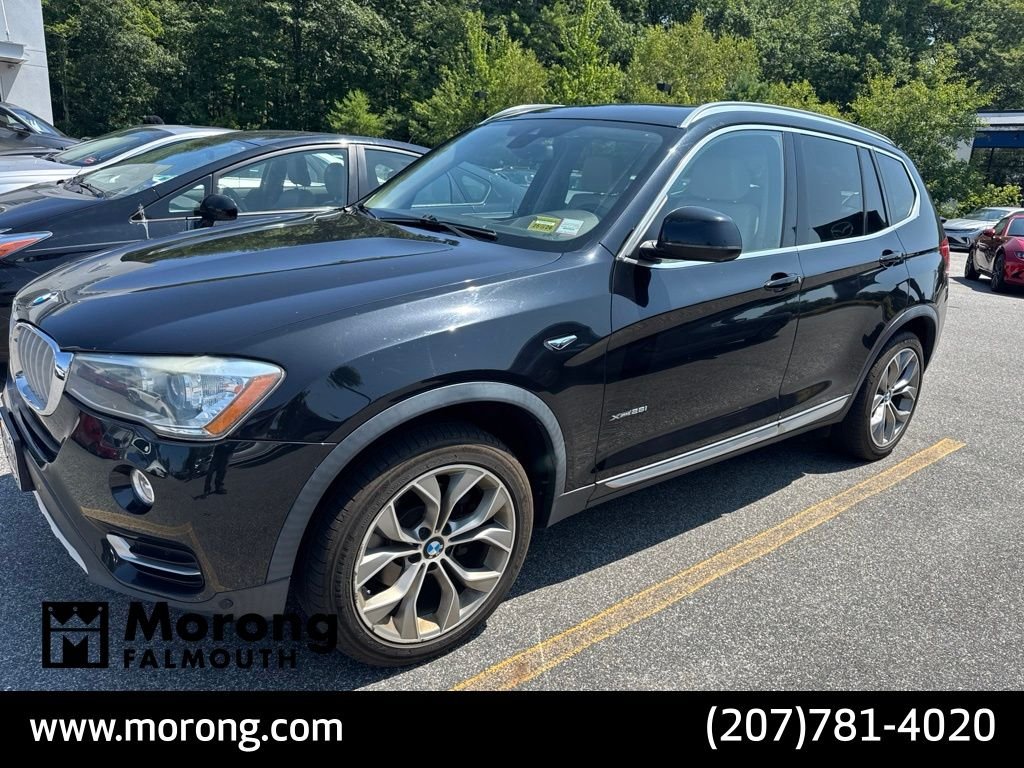 Used 2016 BMW X3 xDrive28i with VIN 5UXWX9C58G0D74157 for sale in Falmouth, ME