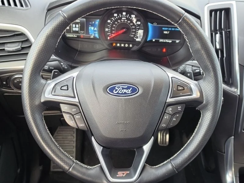 Used 2024 Rapid Red Metallic Tinted Clearcoat Ford ST image 16