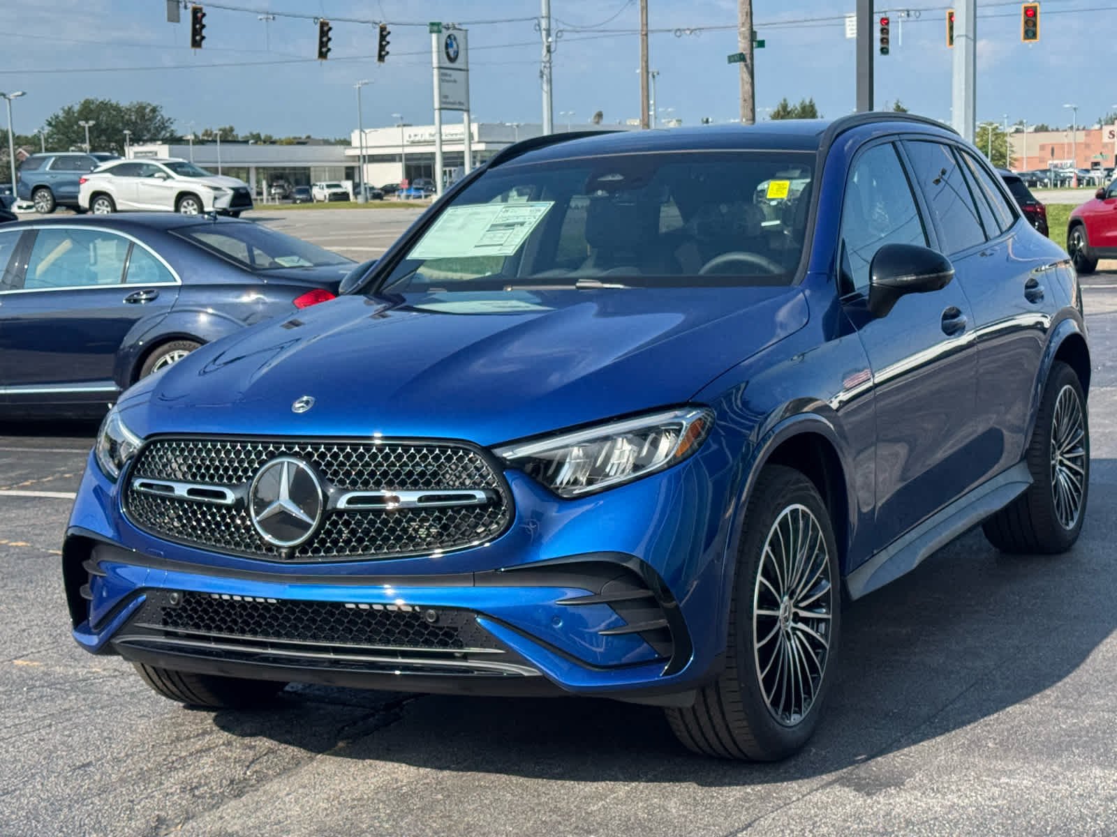 New 2027 Starling Blue Metallic Mercedes-Benz GLC 300 image 4
