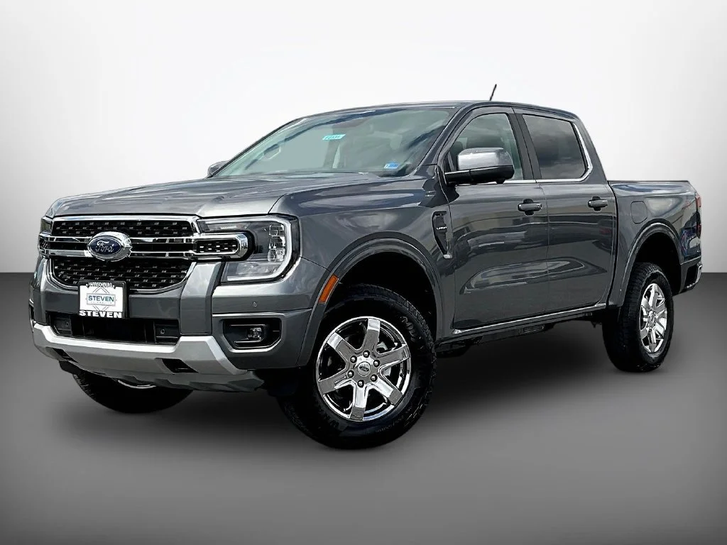New 2026 Carbonized Gray Metallic Ford Lariat® image 2
