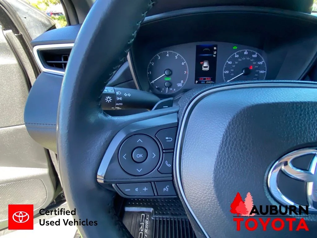 Certified Used 2024 Jet Black Toyota Hybrid SE image 37