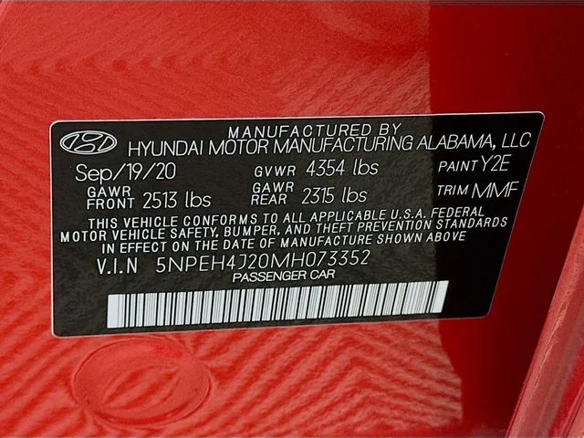 Pre-Owned 2021 Hyundai Sonata Limited