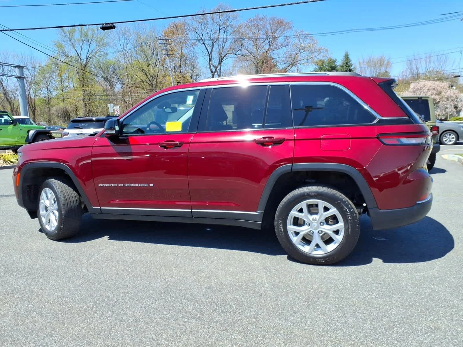 Certified Used 2023 Velvet Red Pearlcoat Jeep Limited image 12