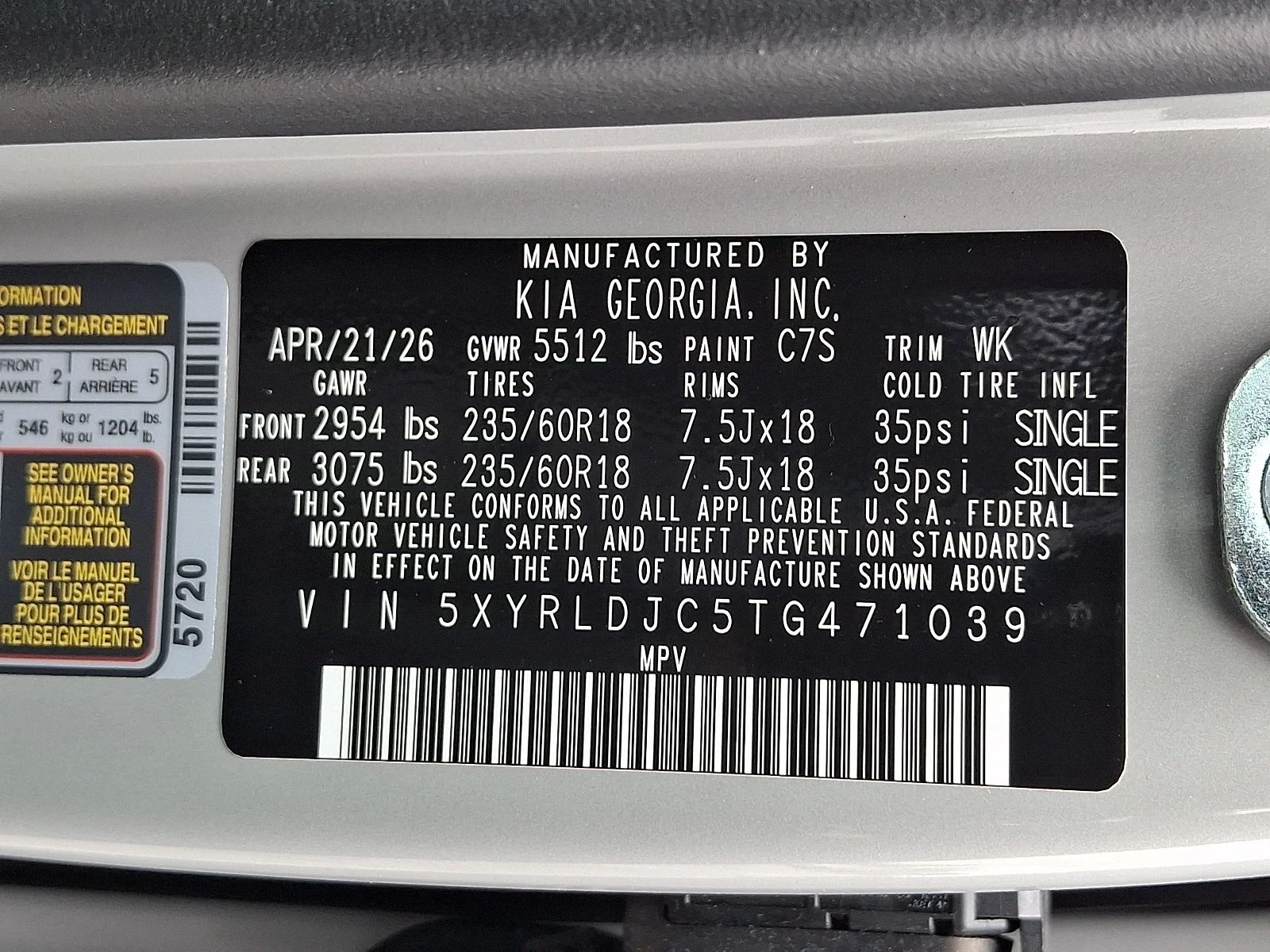 New 2026 Gray Kia S image 21