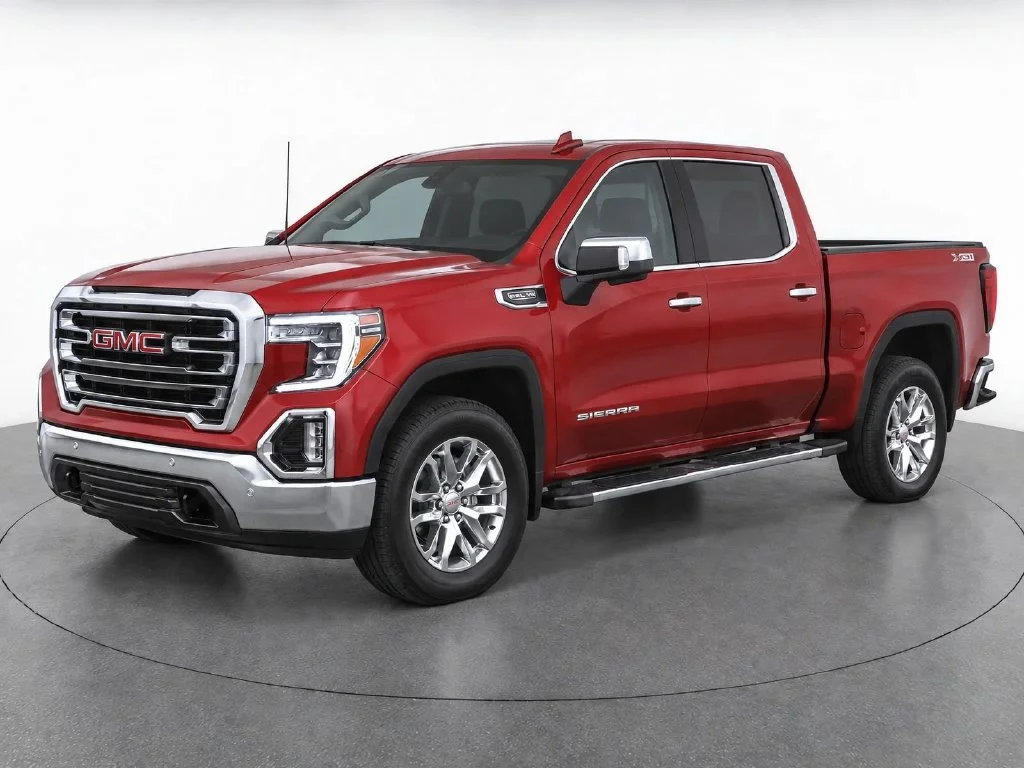 Used 2021 Red GMC SLT image 2