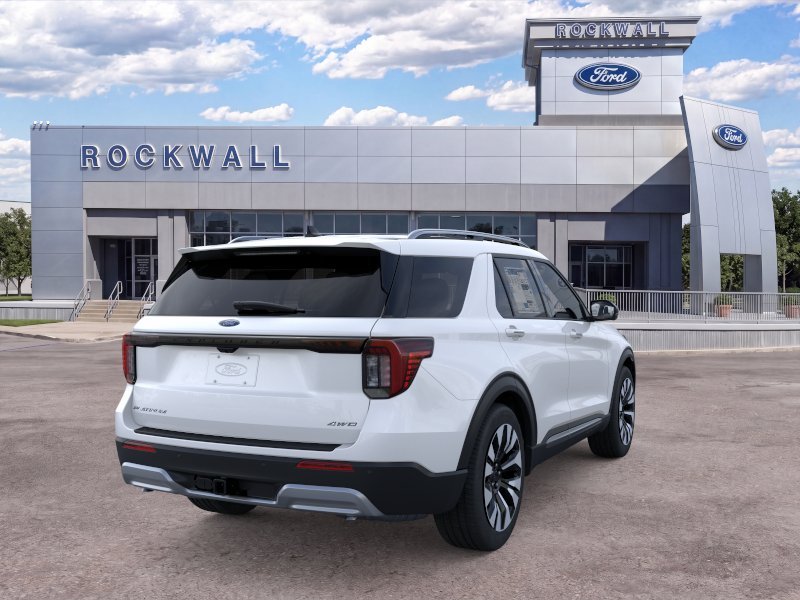New 2026 Star White Metallic Tri-Coat Ford Platinum™ image 8