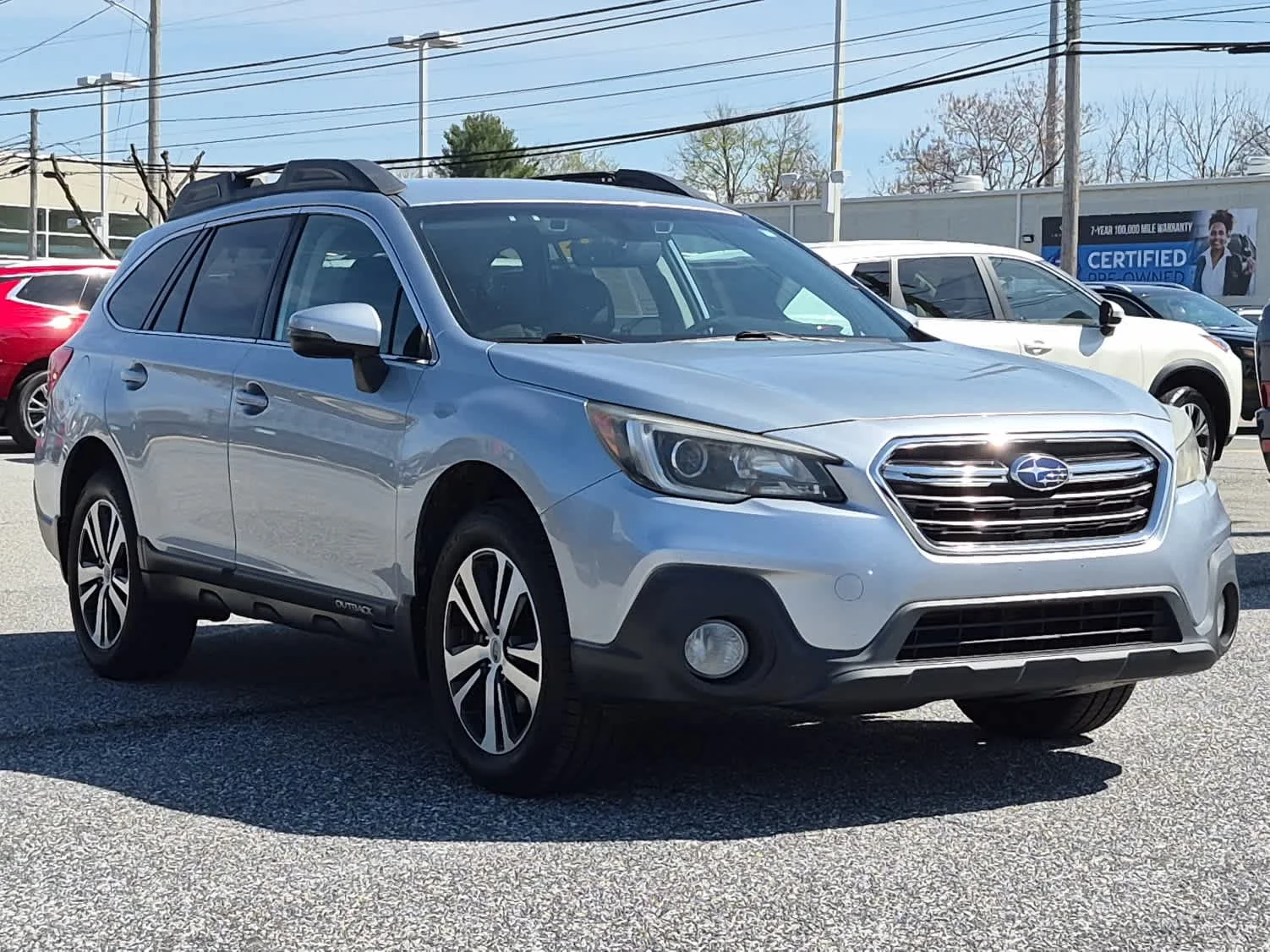 Used 2019 Subaru Outback Limited with VIN 4S4BSAJC1K3213781 for sale in Newark, DE