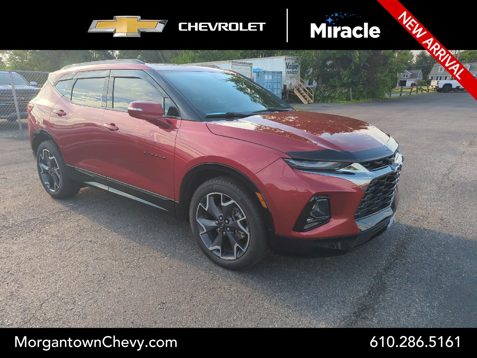 Used 2021 Cherry Red Tintcoat Chevrolet RS image 1