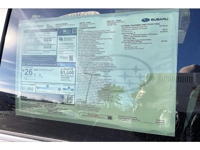 New 2026 MAGNETITE GRAY METALLIC Subaru Wilderness image 28