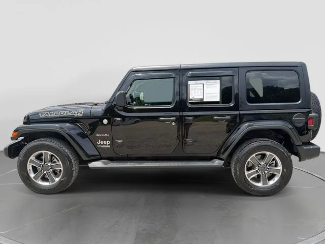 Used 2022 Black Jeep Unlimited Sahara image 7