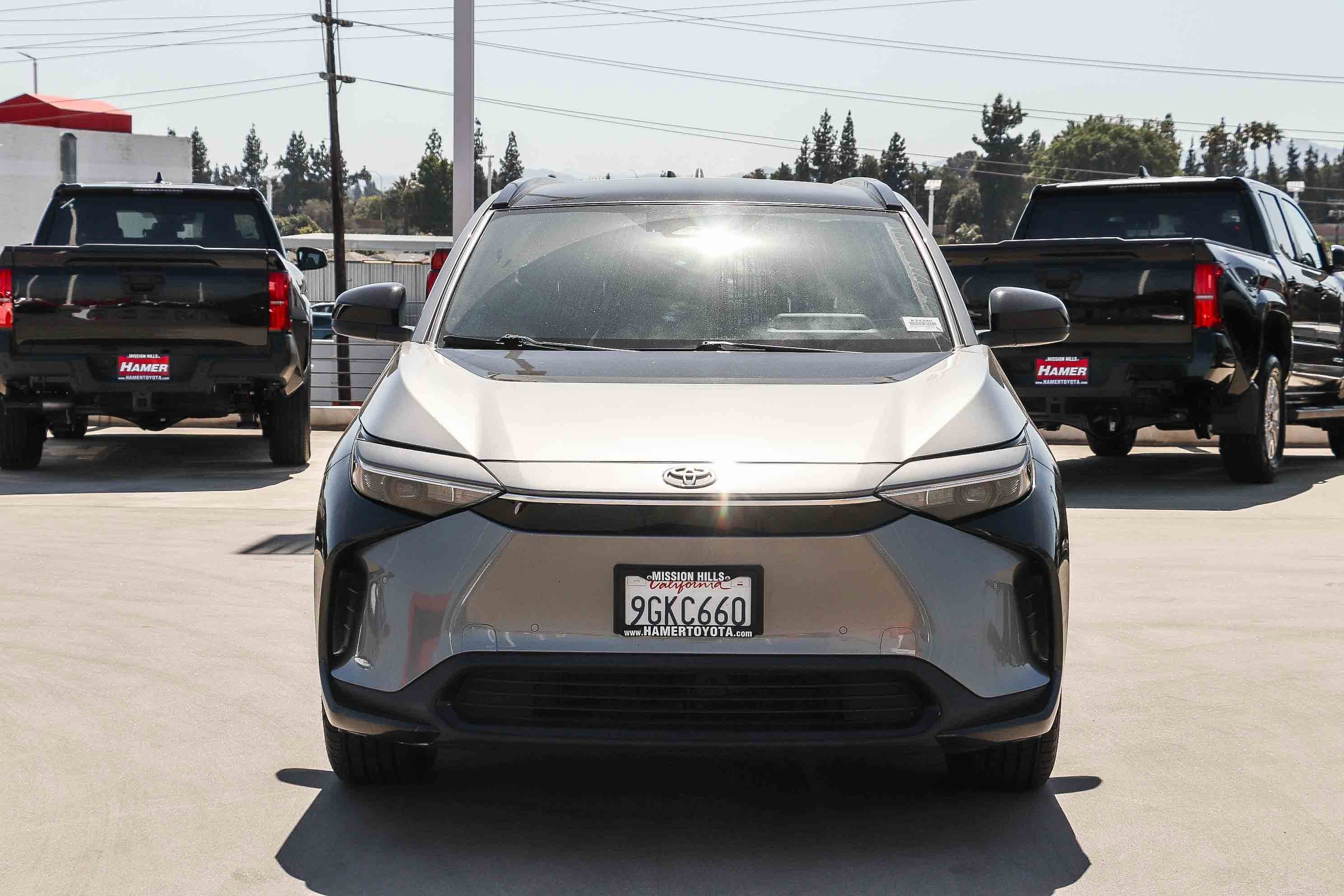 Used 2023 Toyota bZ4X XLE with VIN JTMAAAAA4PA009576 for sale in Los Angeles, CA