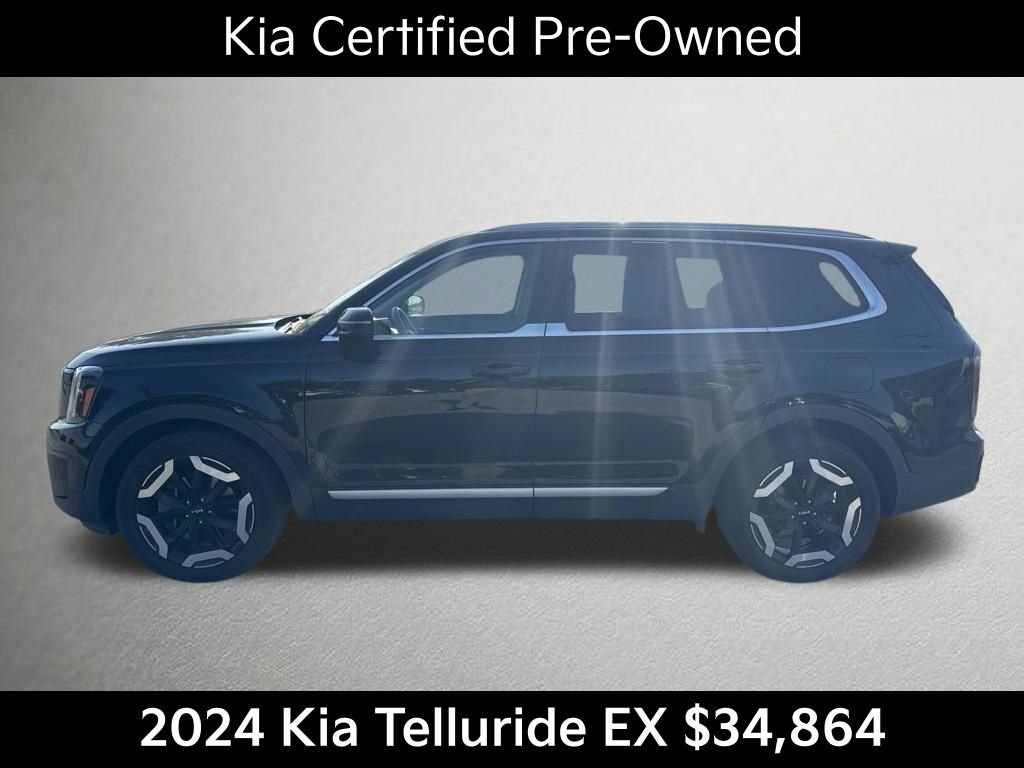 Certified Used 2024 Ebony Black Kia EX image 7