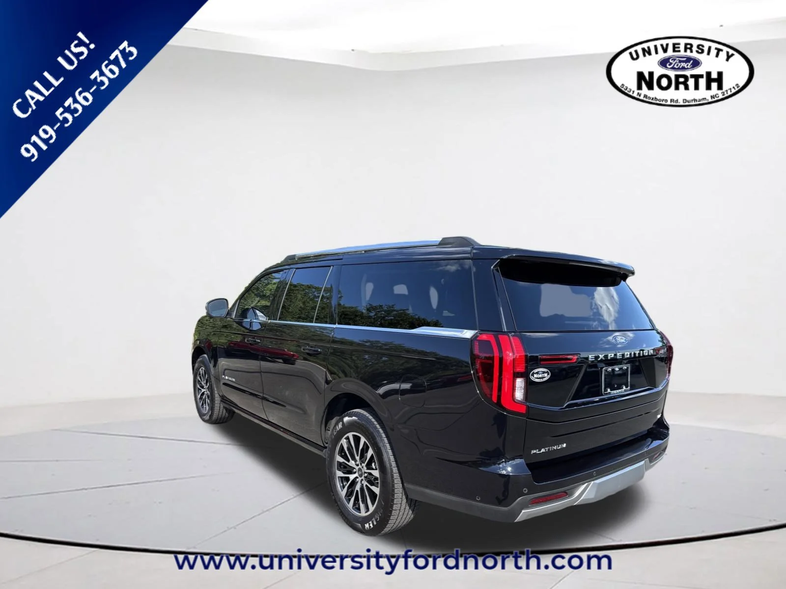 Used 2025 Agate Black Metallic Ford Platinum image 5