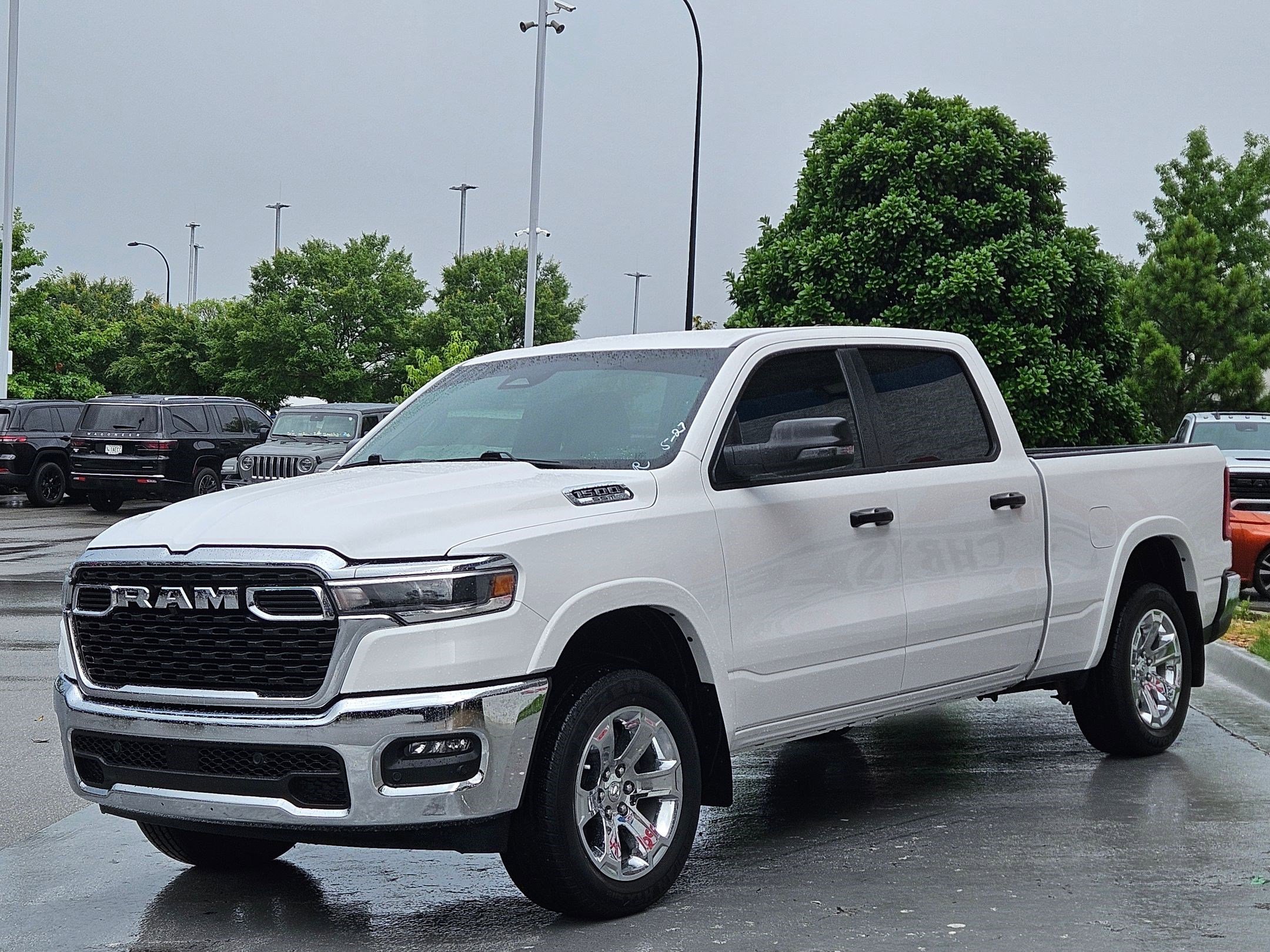 Used 2025 Bright White Clearcoat RAM Big Horn image 3